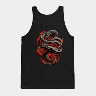 Black Album Tank Top